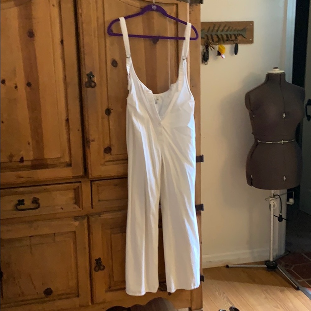Aqua East cream jumper - wide leg comfy!
